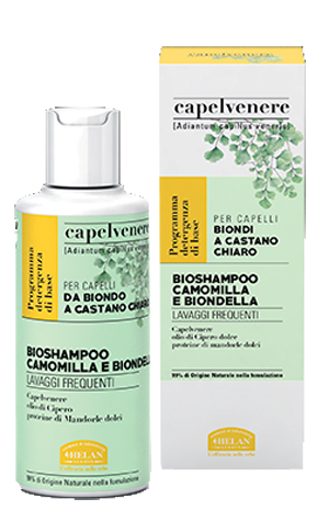 CAPELVENERE BIOSHAMPOO CAMOMILLA E BIONDELLA 200 ML - Newepa Srl
