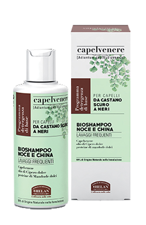 CAPELVENERE BIOSHAMPOO NOCE E CHINA 200 ML - Newepa Srl