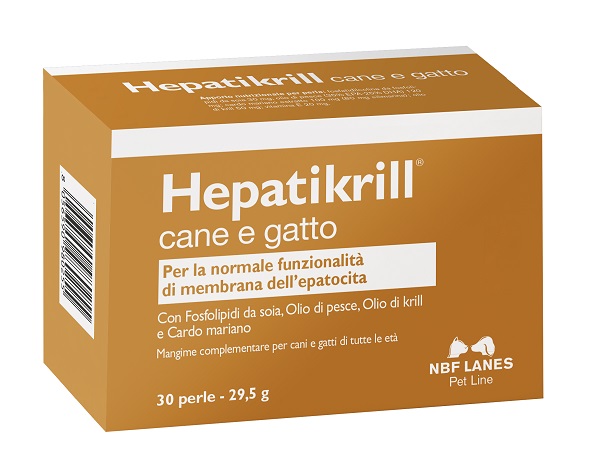HEPATIKRILL CANI E GATTI BLISTER 30 PERLE - Newepa Srl