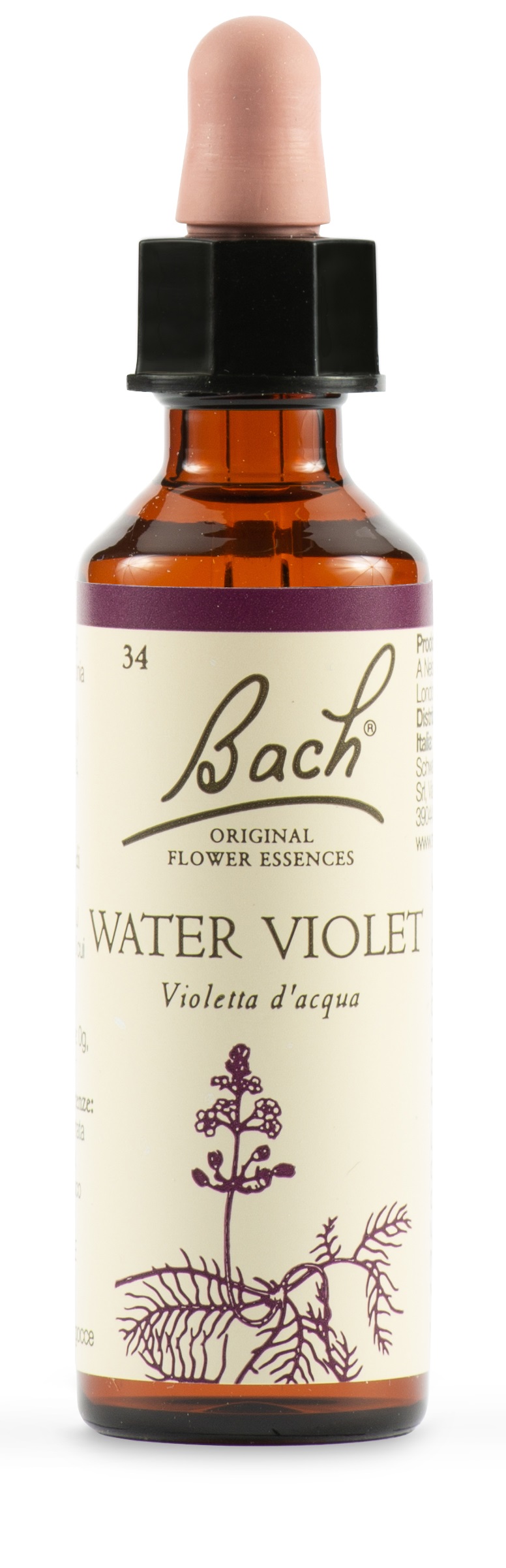 WATER VIOL BACH ORIG 20 ML - Newepa Srl