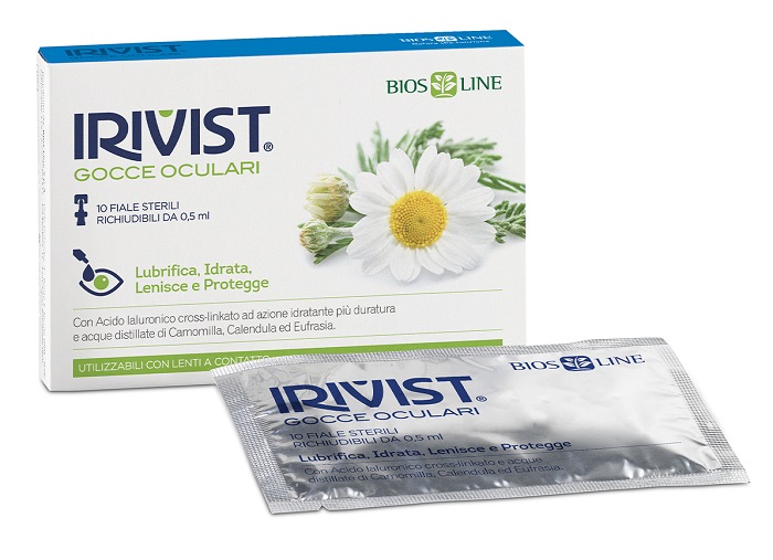 IRIVIST GOCCE MONODOSE 10 FIALE 0,5 ML ACIDO IALURONICO CROOS - Newepa Srl