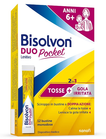 BISOLVON DUO POCKET LENITIVO NEW 12 BUSTINE - Newepa Srl