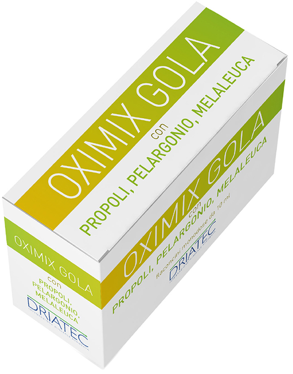 OXIMIX GOLA 10 FLACONCINI DA 10 ML - Newepa Srl