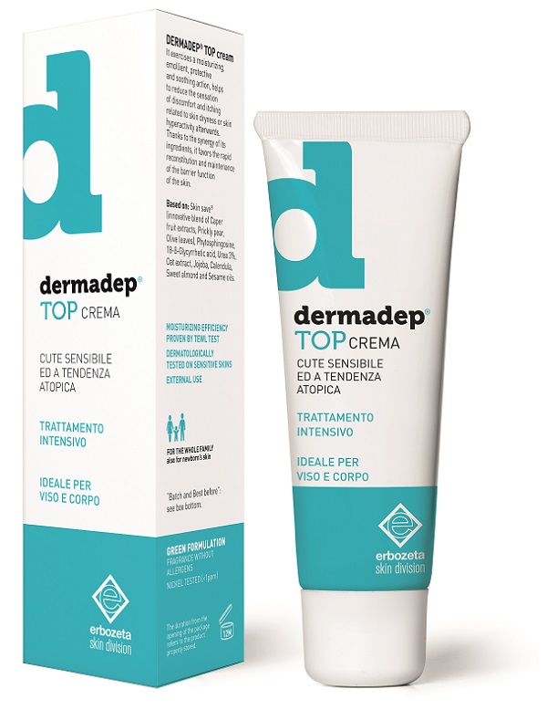DERMADEP TOP CREMA CUTE SENSIBILE E A TENDENZA ATOPICA TRATTAMENTO INTENSIVO 50 ML - Newepa Srl