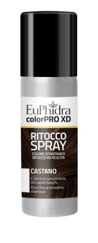 EUPHIDRA COLORPRO XD TINTURA RITOCCO SPRAY CAPELLI CASTANO 75 ML - Newepa Srl