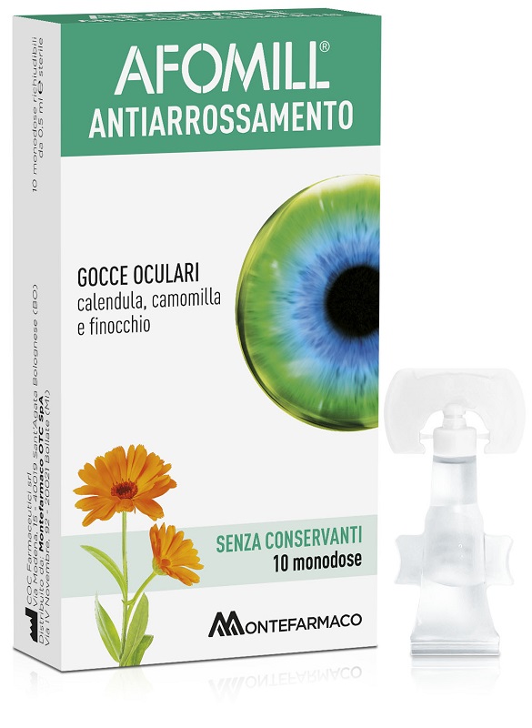 AFOMILL ANTIARROSSAMENTO SENZA CONSERVANTI 10 FIALE DA 0,5 ML - Newepa Srl