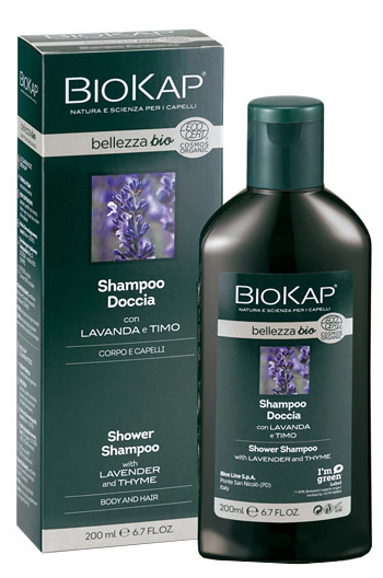 BIOKAP BELLEZZA BIO SHAMPOO DOCCIA COSMOS ECOCERT 200 ML BIOSLINE - Newepa Srl