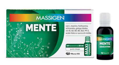 MASSIGEN MENTE 10 FLACONI DA 25 ML - Newepa Srl