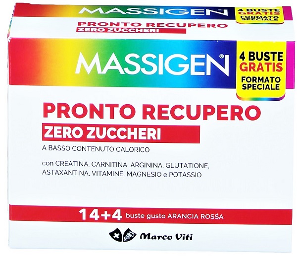 PRONTO RECUPERO ZERO ZUCCHERO 14 BUSTINE + 4 BUSTINE - Newepa Srl