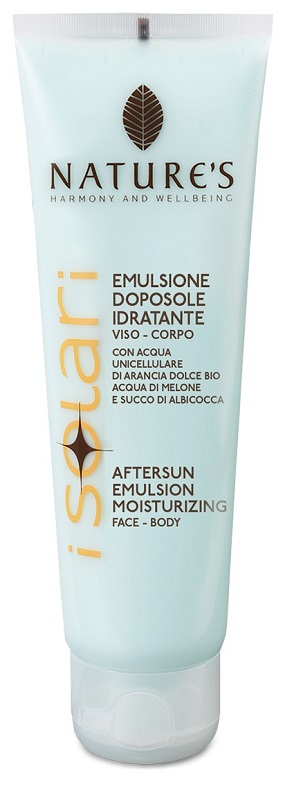 NATURE'S I SOLARI EMULSIONE DOPOSOLE VISO CORPO 75 ML TRAVEL SIZE - Newepa Srl