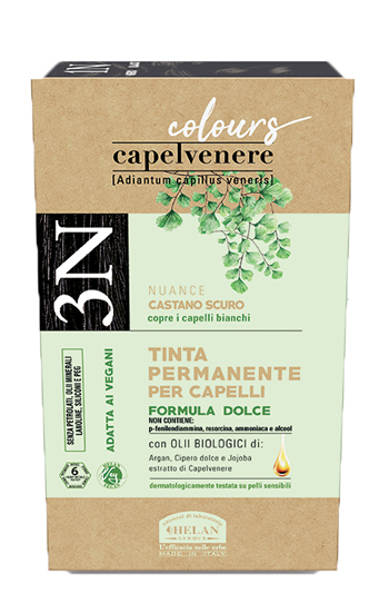 CAPELVENERE COLOURS TINTA CAPELLI 3N CASTANO SCURO - Newepa Srl