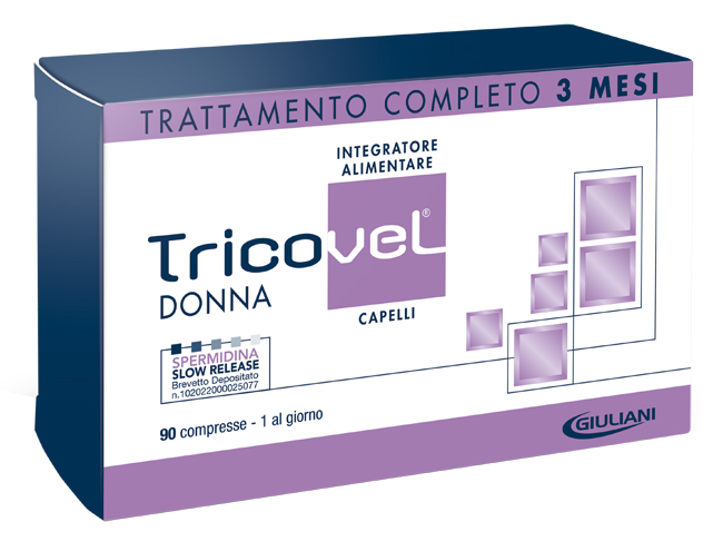 TRICOVEL DONNA 90 COMPRESSE - Newepa Srl