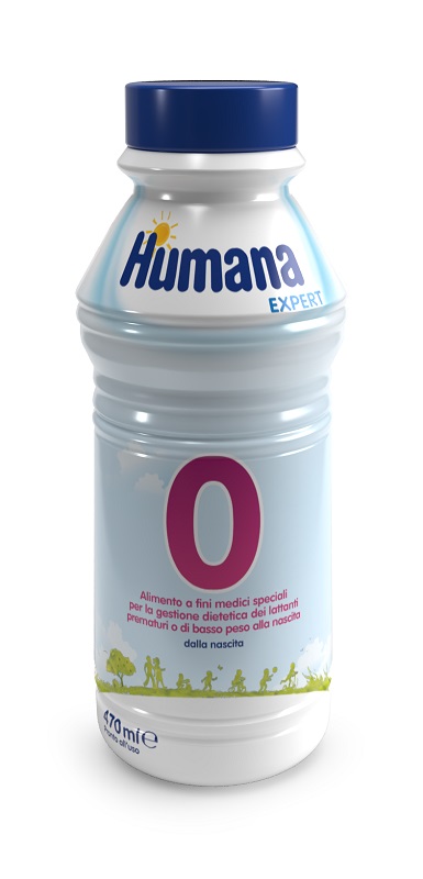 HUMANA 0 EXPERT 470 ML BOTTIGLIA - Newepa Srl
