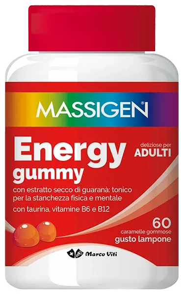 MASSIGEN ENERGY GUMMY 60 CARAMELLE - Newepa Srl