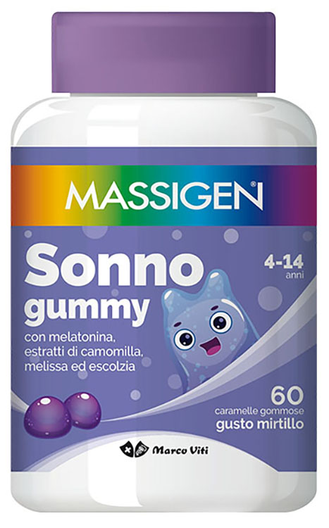 MASSIGEN SONNO GUMMY 60 CARAMELLE - Newepa Srl