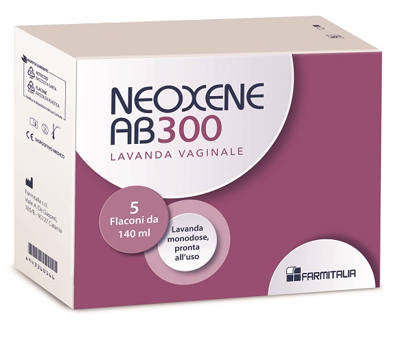 NEOXENE AB 300 LAVANDA VAGINALE 5 FLACONI DA 140 ML - Newepa Srl
