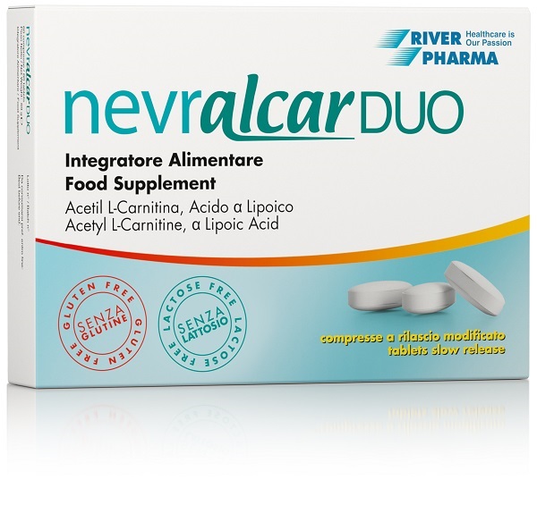 NEVRALCAR DUO 60 COMPRESSE - Newepa Srl
