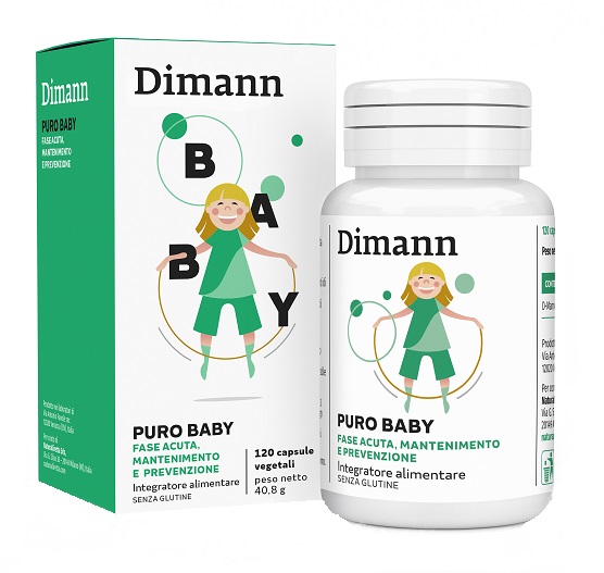 DIMANN PURO BABY 120 CAPSULE - Newepa Srl