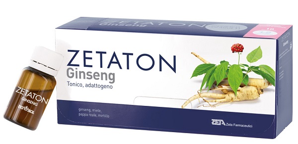 ZETATON GINSENG 12 FIALE X 10 ML - Newepa Srl