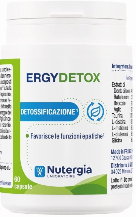 ERGYDETOX 60 CAPSULE - Newepa Srl