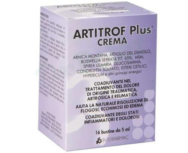 ARTITROF PLUS CREMA 16 BUSTINE DA 5 ML - Newepa Srl