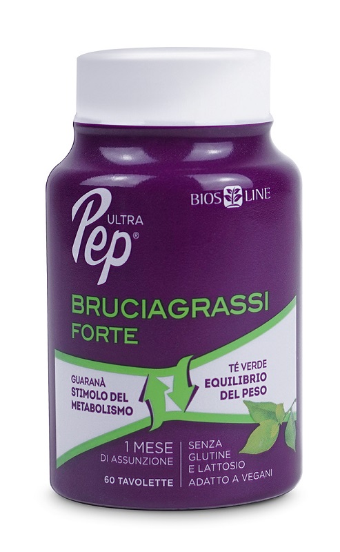 ULTRA PEP BRUCIAGRASSI FORTE 60 TAVOLETTE - Newepa Srl