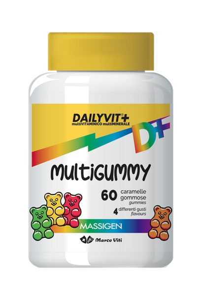 MASSIGEN MULTIGUMMY 60 CARAMELLE GOMMOSE - Newepa Srl
