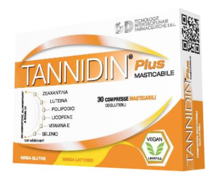 TANNIDIN PLUS 30 COMPRESSE MASTICABILI - Newepa Srl