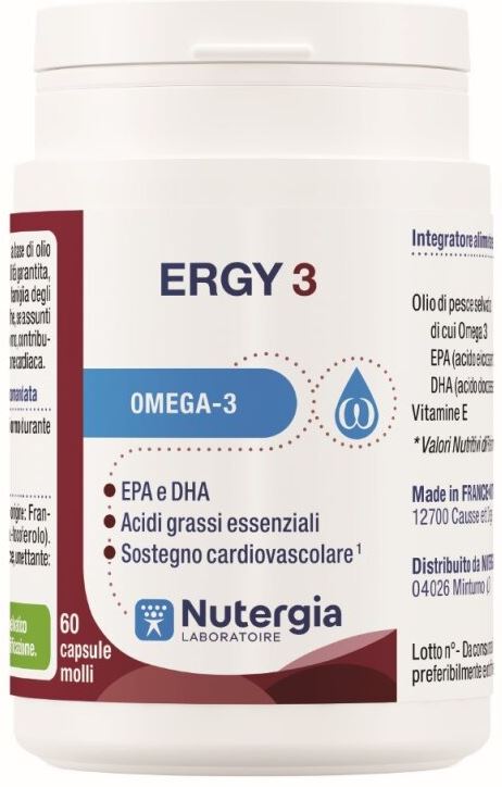 ERGY 3 60 CAPSULE - Newepa Srl