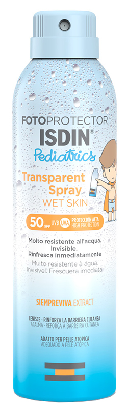 FOTOPROTECTOR PED TRASPARENT SPRAT SPF50 250 ML - Newepa Srl