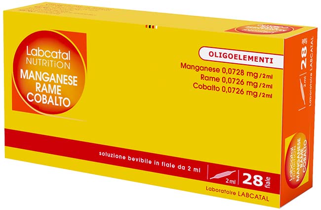 LABCATAL NUTRITION MANGANESE RAME E COBALTO 28 FIALE - Newepa Srl