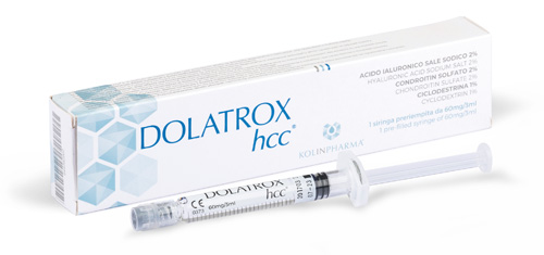 DOLATROX HCC SIRINGA PRERIEMPITA INTRA-ARTICOLARE ACIDO IALURONICO 3 ML - Newepa Srl