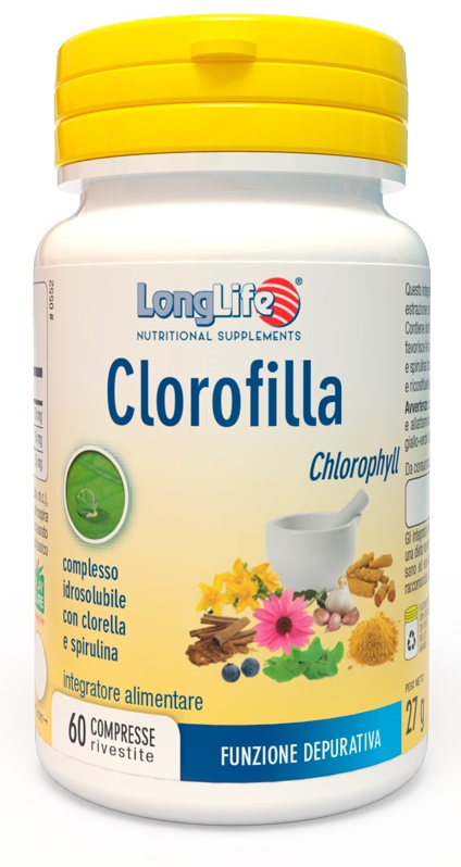 LONGLIFE CLOROFILLA 60 COMPRESSE RIVESTITE - Newepa Srl