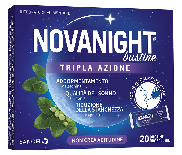 NOVANIGHT 20 BUSTINE TRIPLA AZIONE - Newepa Srl
