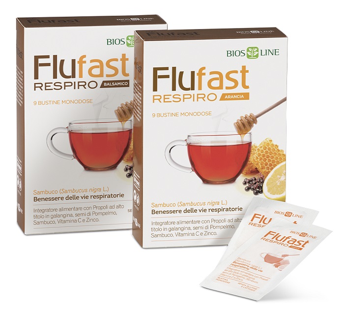 APIX PROPOLI FLUFAST RESPIRO BALSAMICO 9 BUSTE BIOSLINE - Newepa Srl