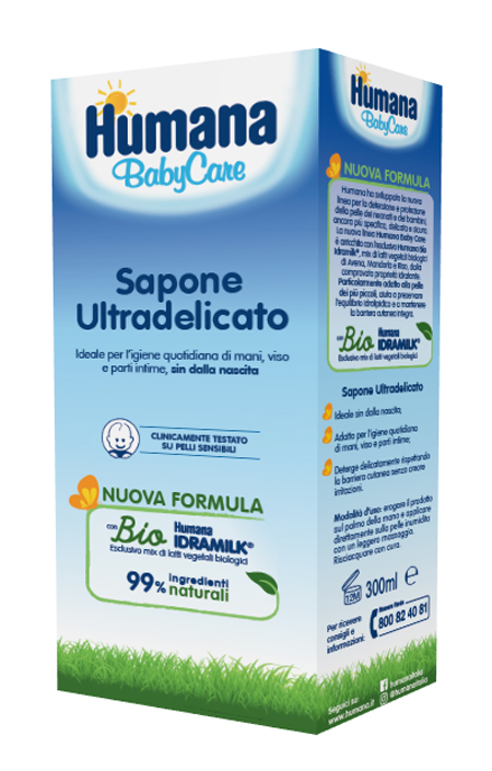 HUMANA BABY CARE SAPONE LIQUIDO 300 ML - Newepa Srl
