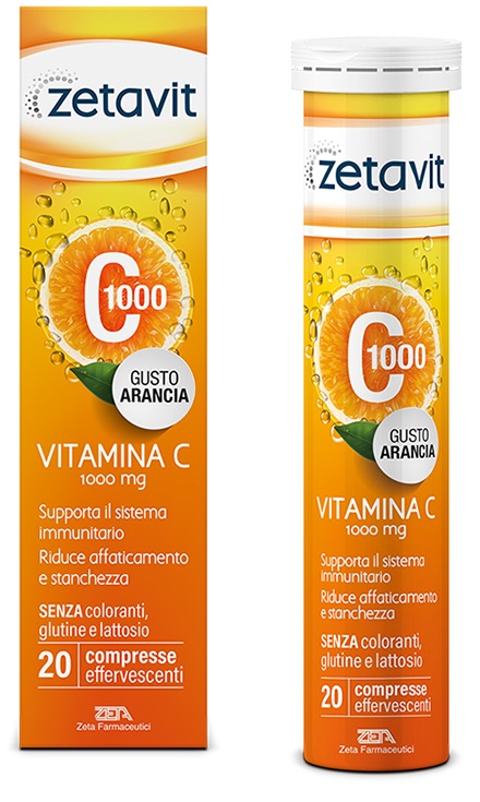 ZETAVIT C1000 20 COMPRESSE EFFERVESCENTI - Newepa Srl