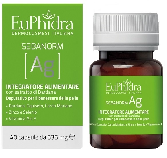 EUPHIDRA SEBANORM AG 40 CAPSULE - Newepa Srl