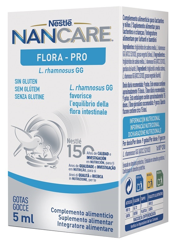NANCARE FLORA PRO GOCCE 5 ML - Newepa Srl