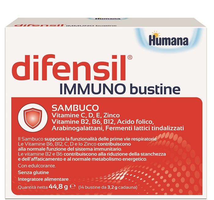 DIFENSIL IMMUNO BUSTINE 14 BUSTINE - Newepa Srl