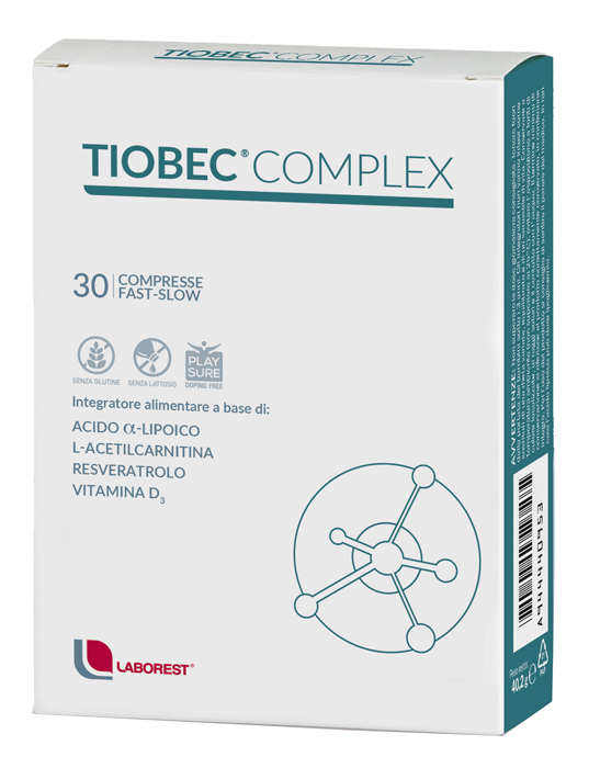 TIOBEC COMPLEX 30 COMPRESSE FAST SLOW - Newepa Srl