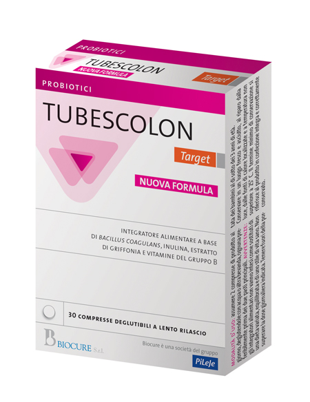 TUBESCOLON TARGET 30 COMPRESSE NUOVA FORMULA - Newepa Srl