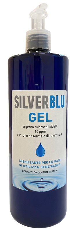 SILVER BLU GEL IGIENIZZANTE MANI 500 ML - Newepa Srl