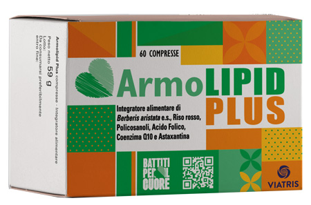 ARMOLIPID PLUS 60 COMPRESSE EDIZIONE LIMITATA BATTITI PER IL CUORE 2023 - Newepa Srl