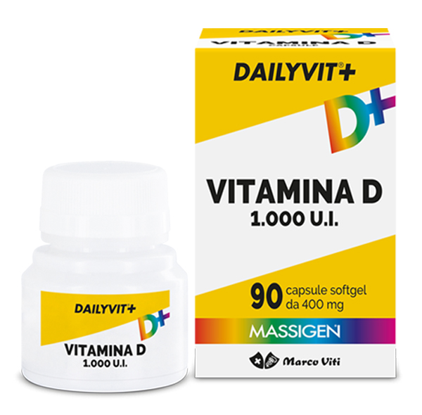 DAILYVIT VITAMINA D 1000 UI 90 CAPSULE SOFTGEL - Newepa Srl