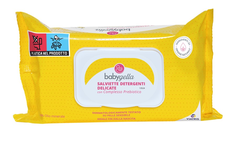 BABYGELLA PREBIOTIC SALVIETTINE 72 PEZZI - Newepa Srl