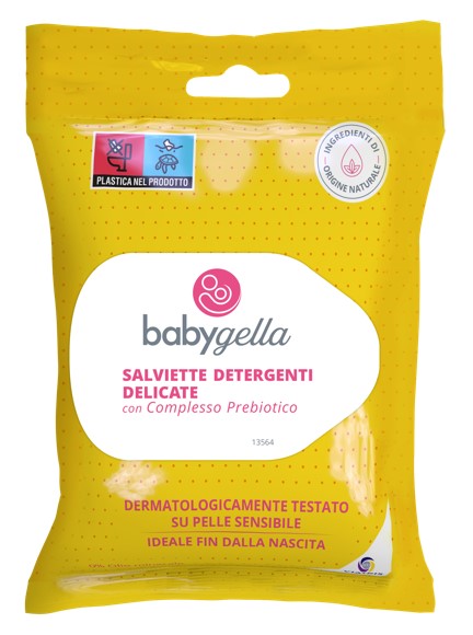 BABYGELLA PREBIOTIC SALVIETTINE 15 PEZZI - Newepa Srl