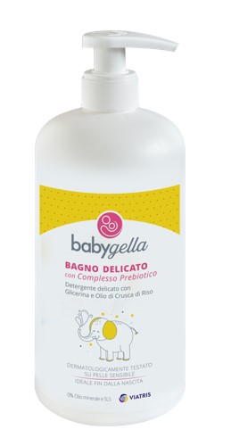 BABYGELLA PREBIOTIC BAGNO DELICATO 500 ML - Newepa Srl