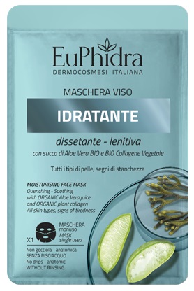 EUPHIDRA MASCHERA VISO IDRATANTE 1 PEZZO - Newepa Srl