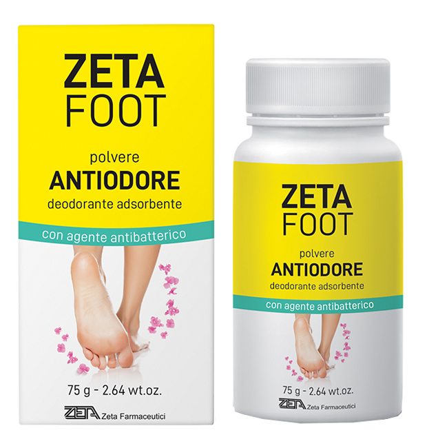 ZETAFOOT POLVERE ANTIODORE 75 G - Newepa Srl